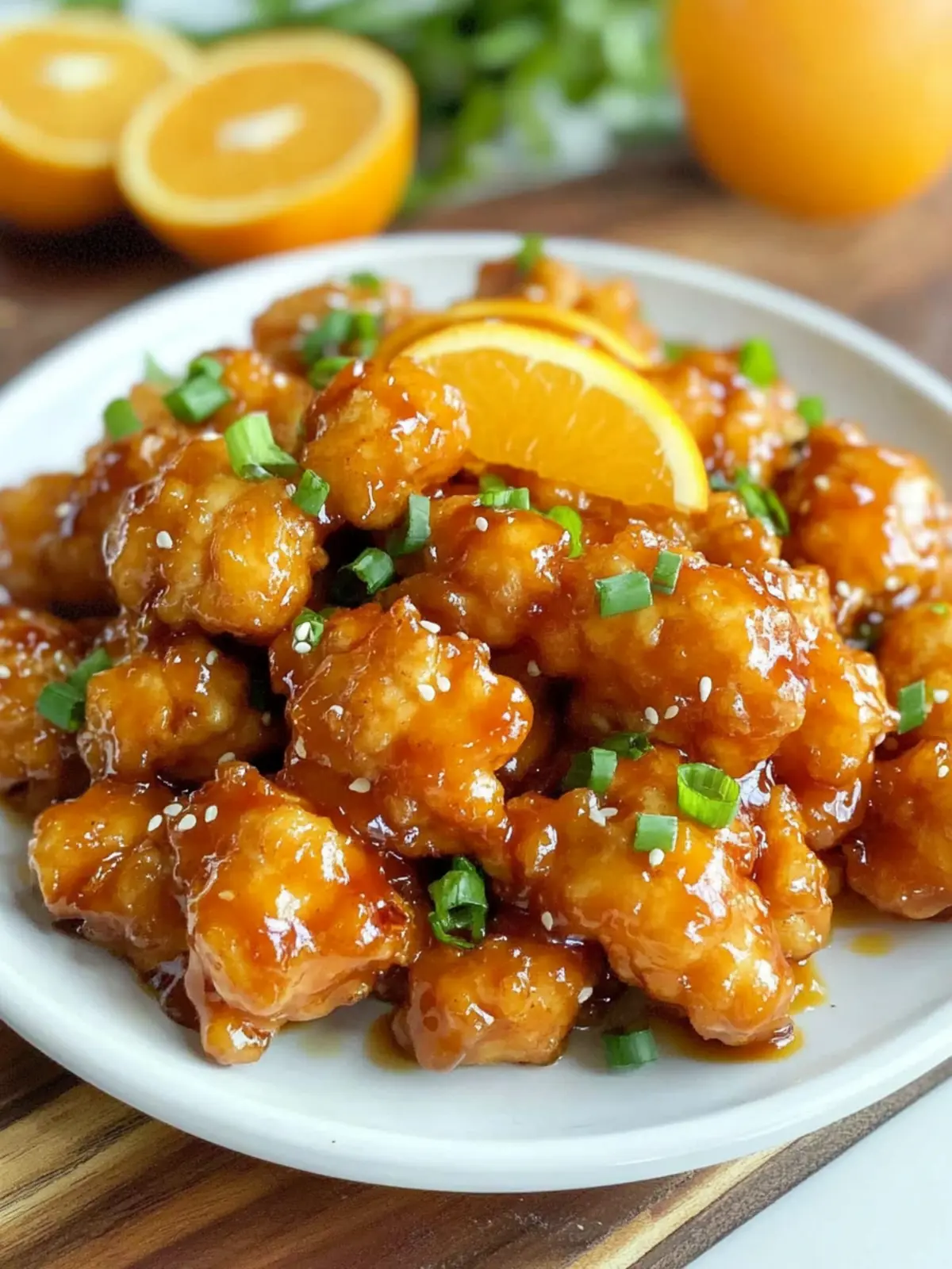 Deliciously Crispy Chinese Orange Chicken You'll Love 2 Chinese Orange Chicken