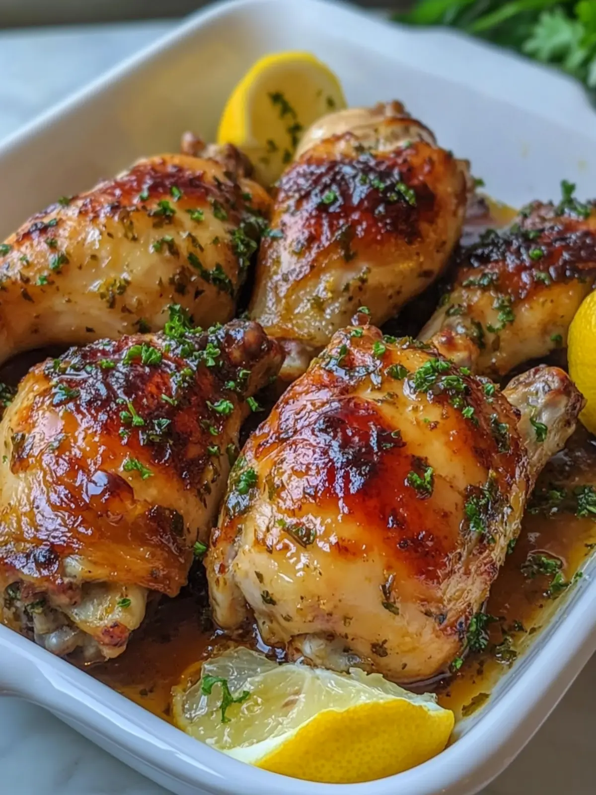 Baked Lemon Butter Chicken Legs for a Flavorful Weeknight Dinner 4 Baked Lemon Butter Chicken Legs