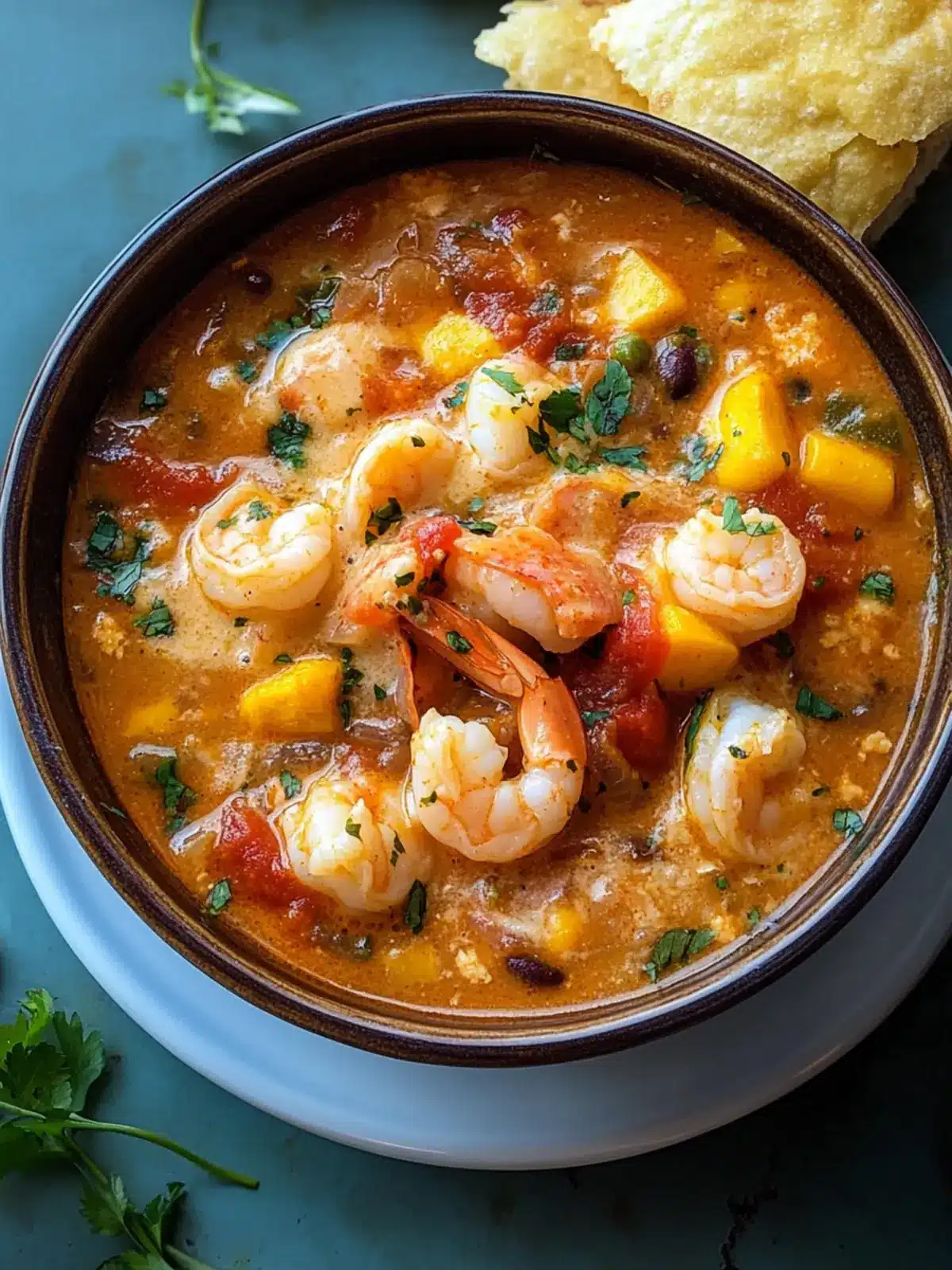 Creamy Seafood and Shrimp Chili for Cozy Family Dinners 2 Creamy Seafood and Shrimp Chili