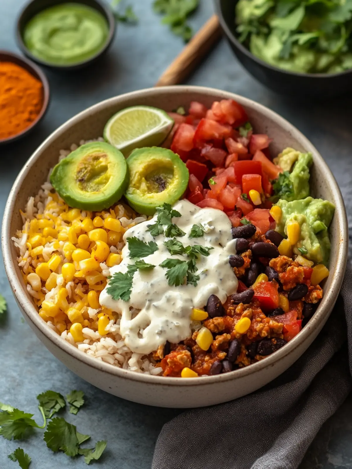 Quick & Tasty Tex-Mex Burrito Bowls in Just 20 Minutes 4 Tex-Mex Burrito Bowls
