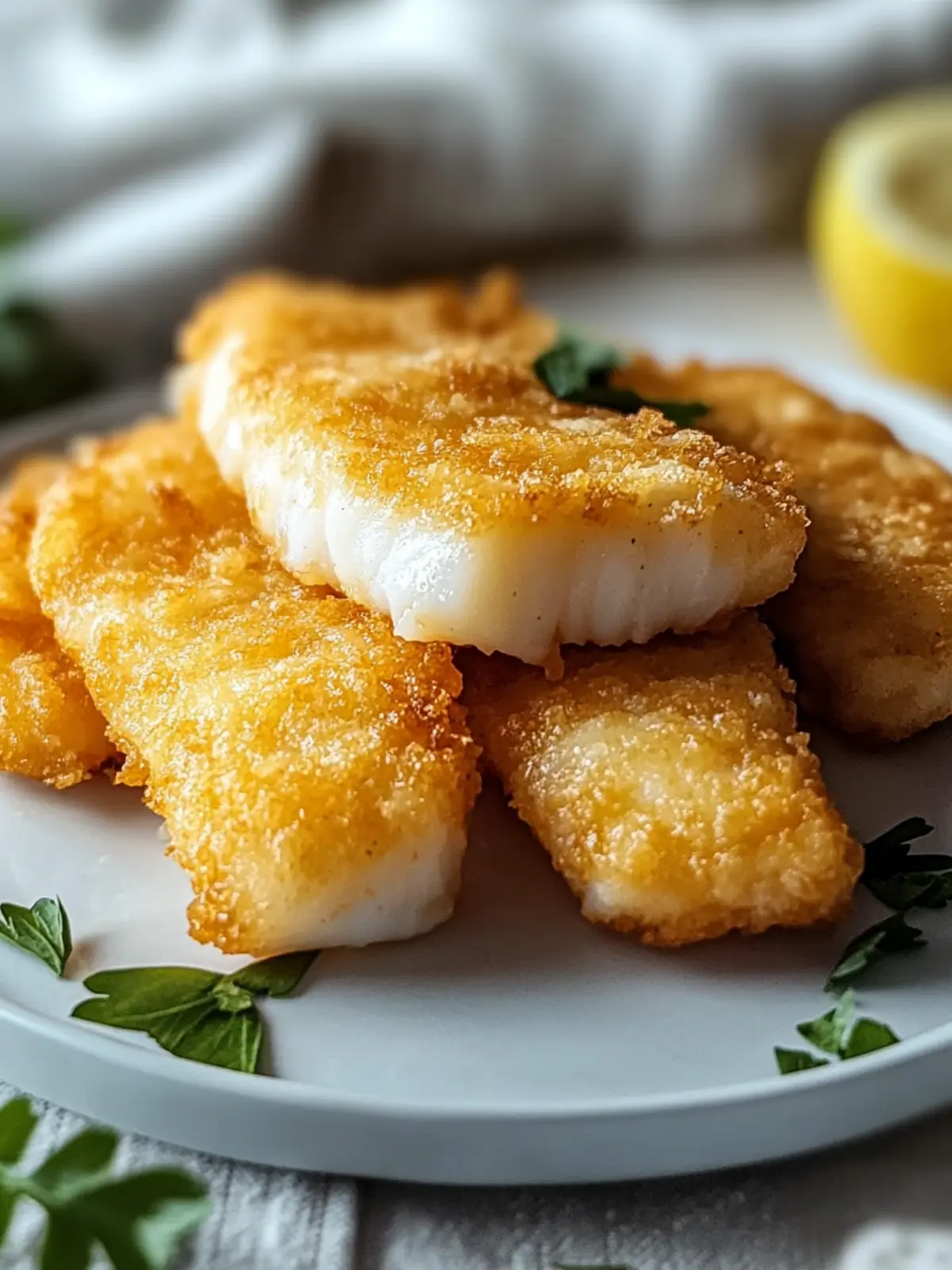 Crispy Fried Cod Fillets: 20-Minute Comfort Food Magic 2 Fried Cod Fillets