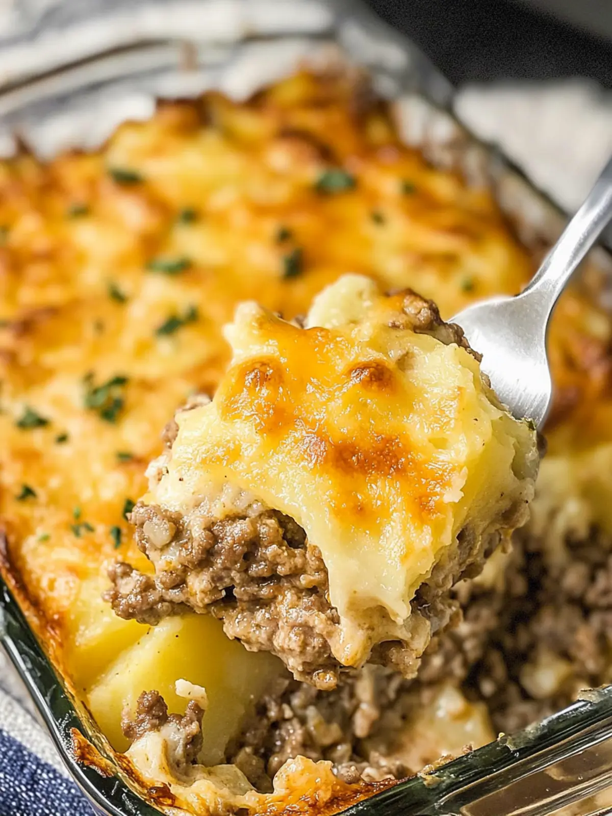 Decadent Hamburger Potato Casserole Your Family Will Love 3 Hamburger Potato Casserole
