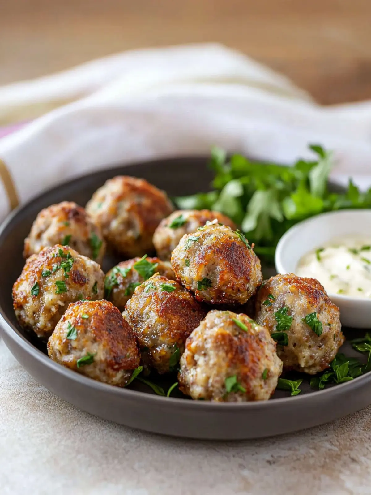 Sausage Balls with Cream Cheese: Easy 4-Ingredient Delight 3 Sausage Balls with Cream Cheese