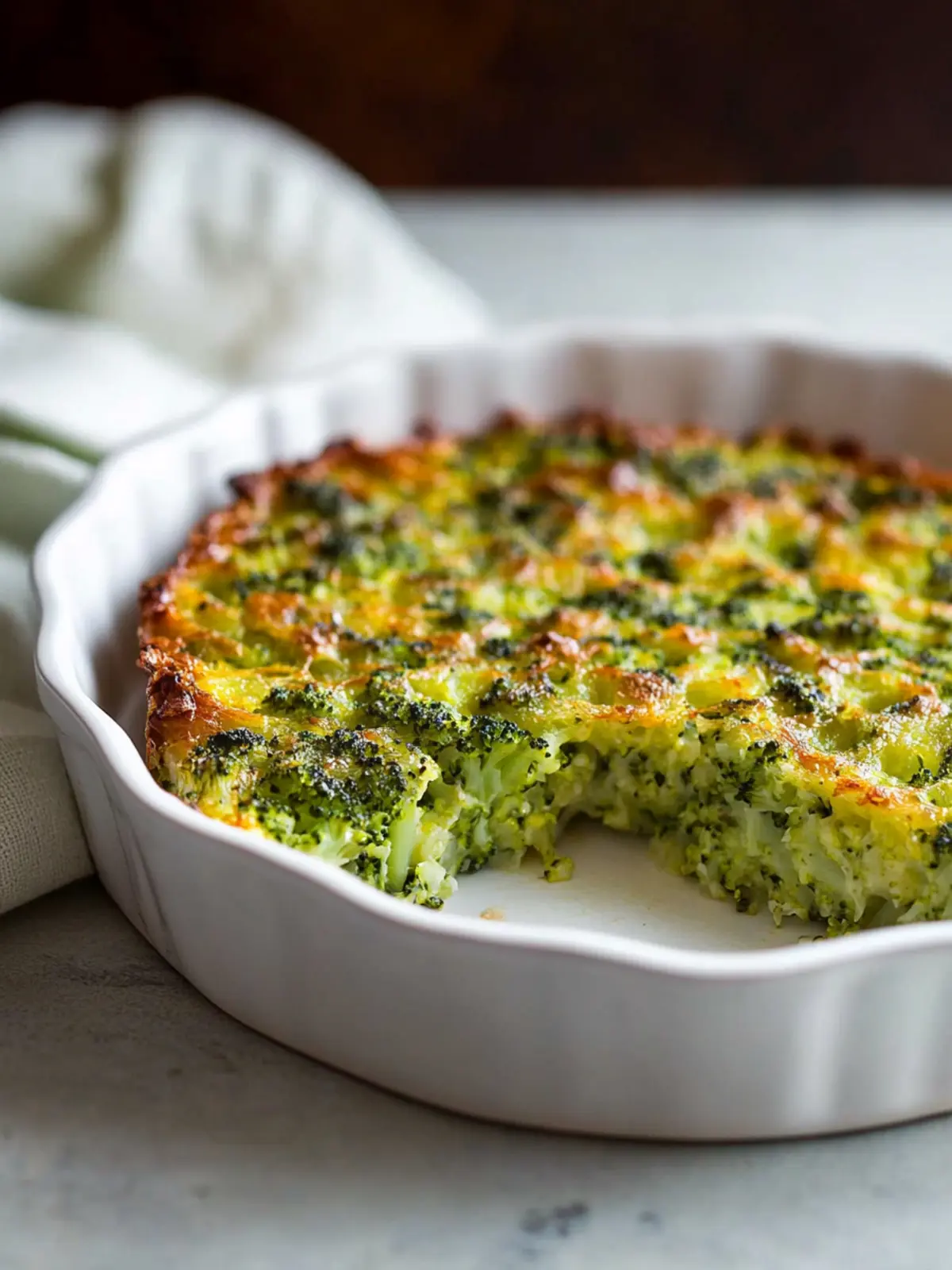Savory Broccoli Kugel – A Delicious Passover Delight! 2 Broccoli Kugel