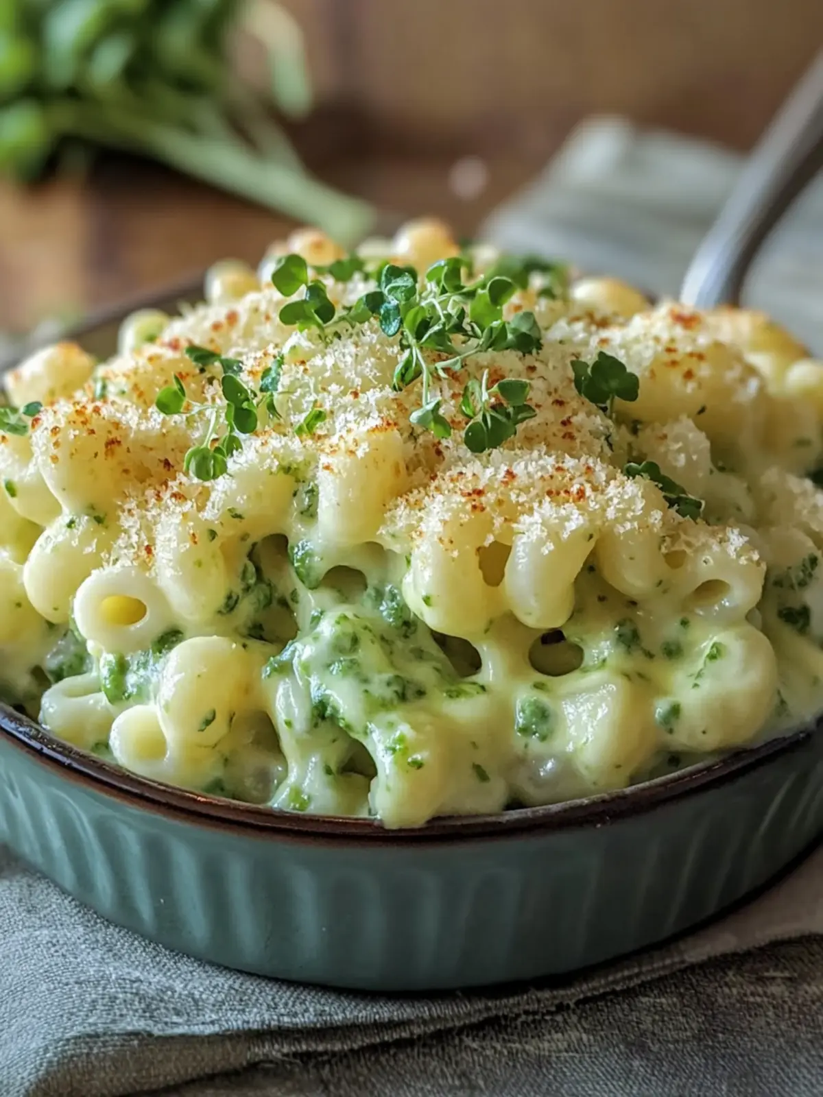 Creamy St. Patrick’s Green Mac & Cheese to Wow Your Guests 2 Creamy St. Patrick’s Green Mac & Cheese