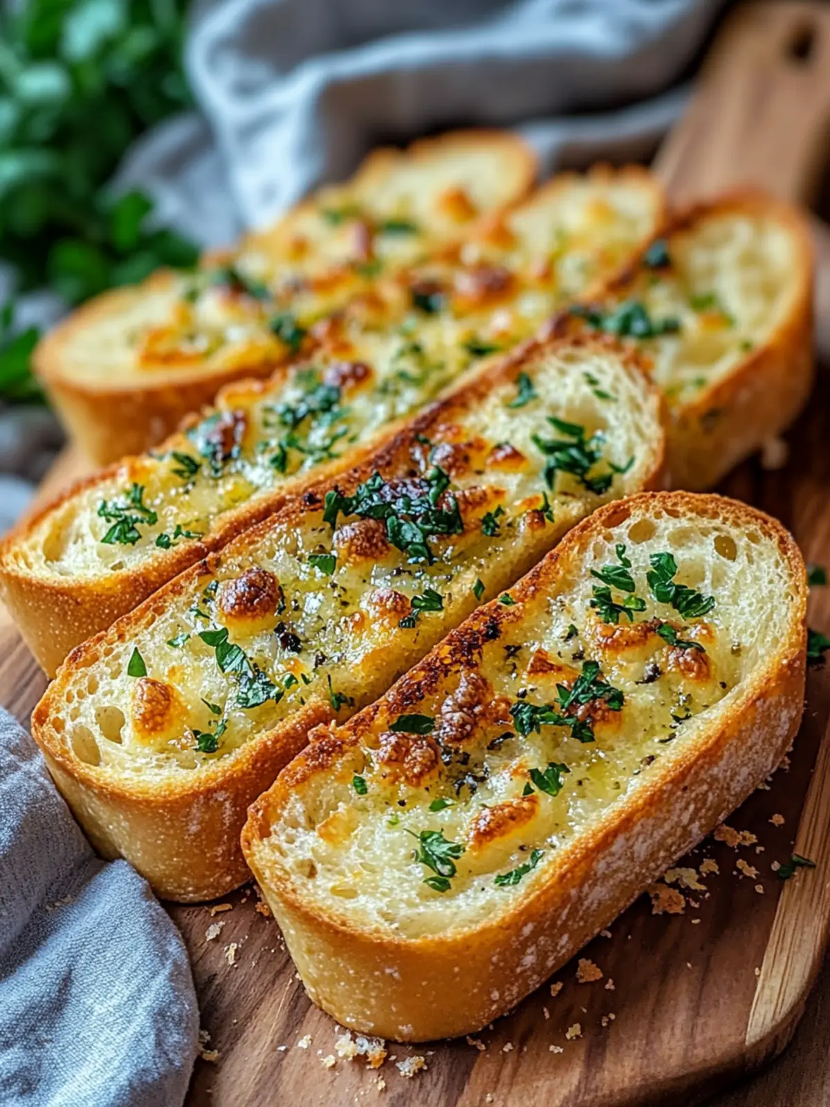 Ultimate Homemade Garlic Bread: Crispy, Buttery Perfection 4 Homemade Garlic Bread