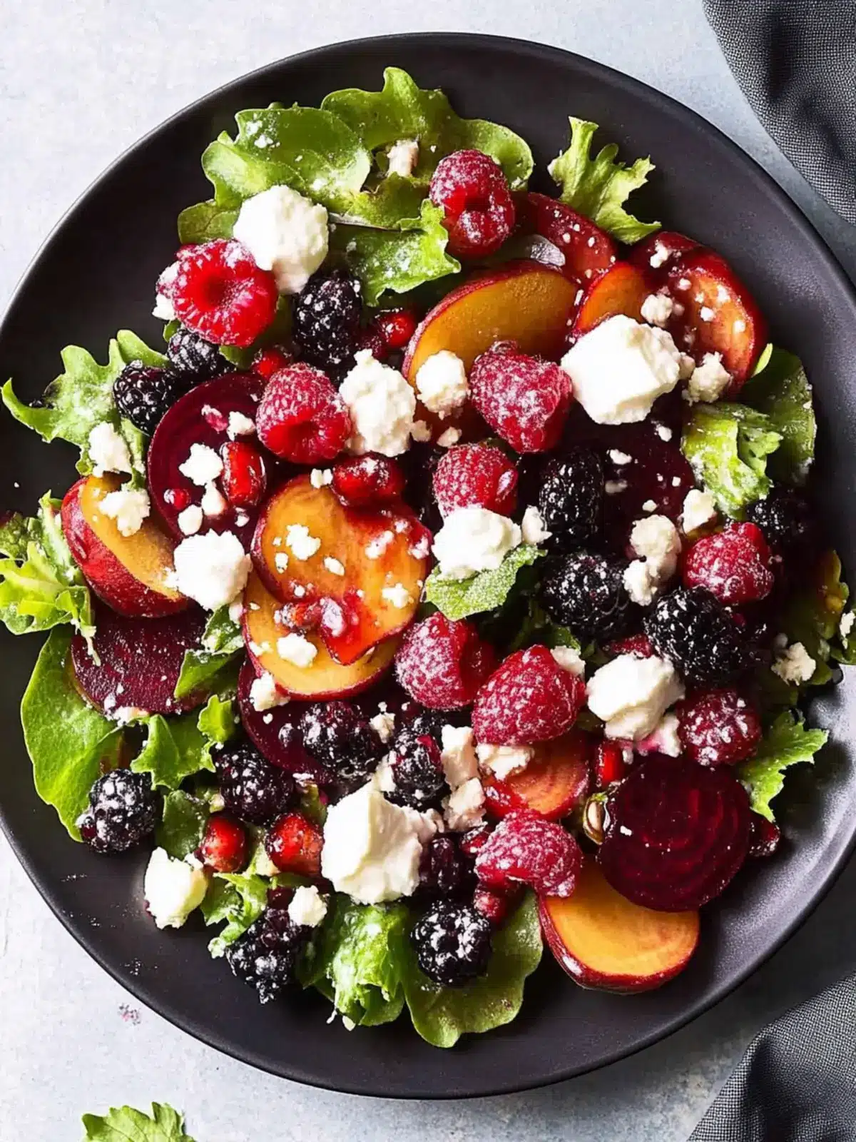 Berry-Beet Salad with Creamy Goat Cheese You’ll Love 2 Berry-Beet Salad