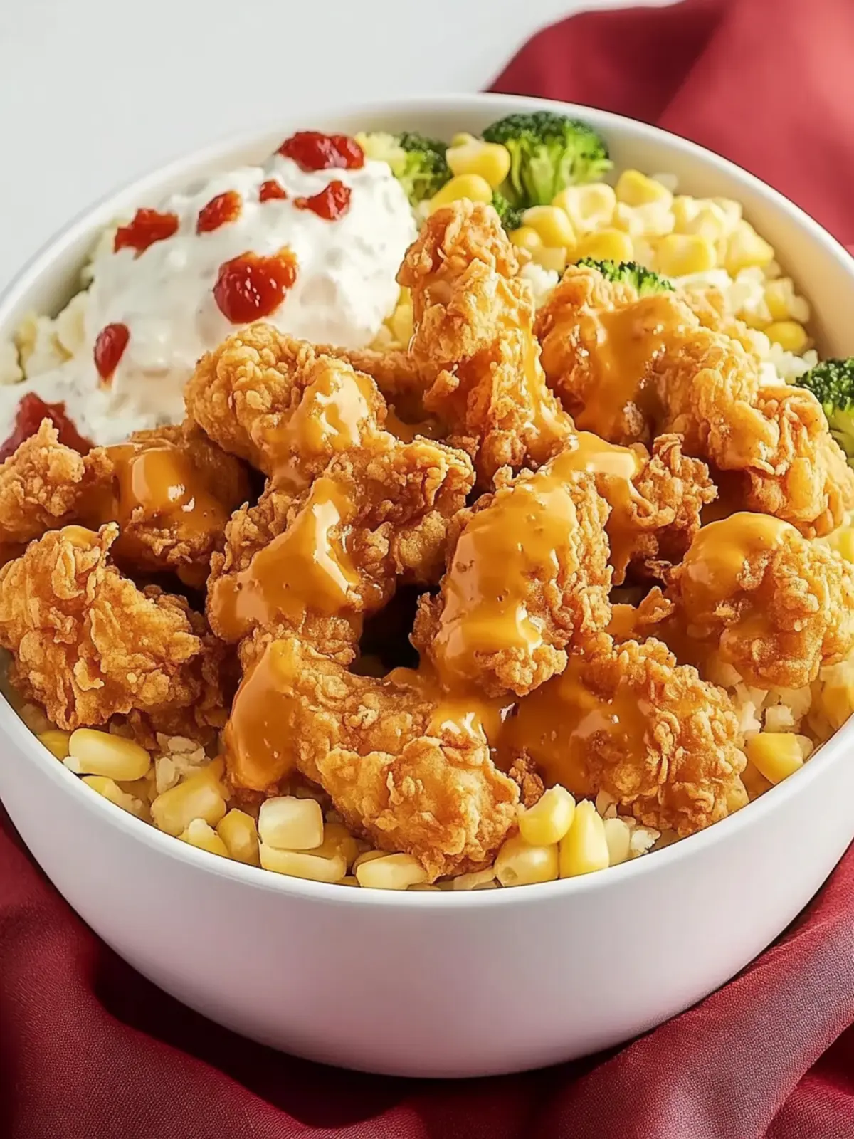 KFC Famous Bowl Made Easy: Your Family's New Favorite Dish 4 KFC Famous Bowl