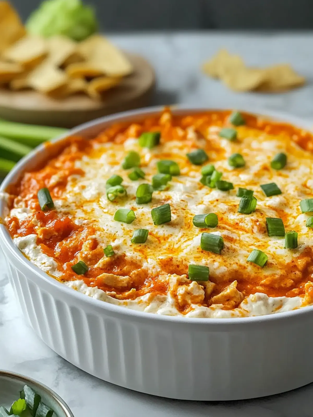 Ultimate Ranch Layered Buffalo Chicken Dip for Your Next Party 2 Ranch Layered Buffalo Chicken Dip