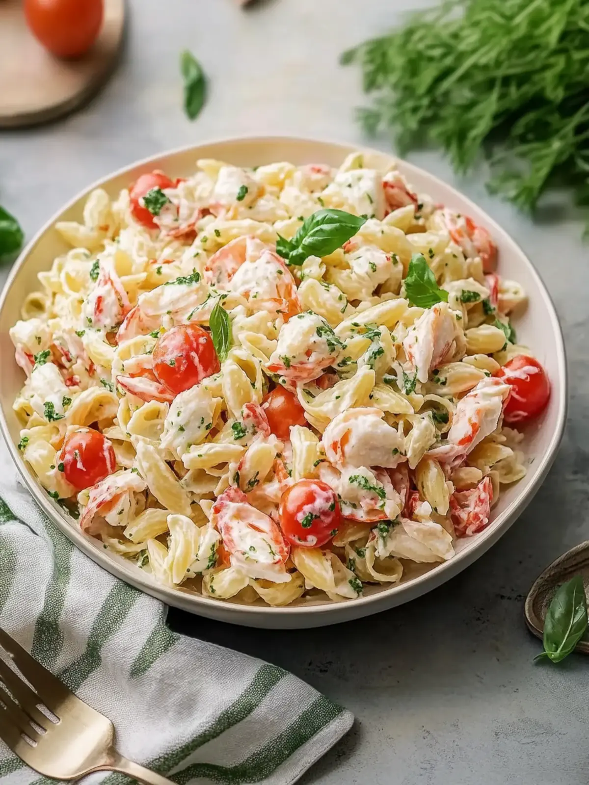 Irresistible Crab Pasta Salad: Perfect for Summer Gatherings 4 Irresistible Crab Pasta Salad