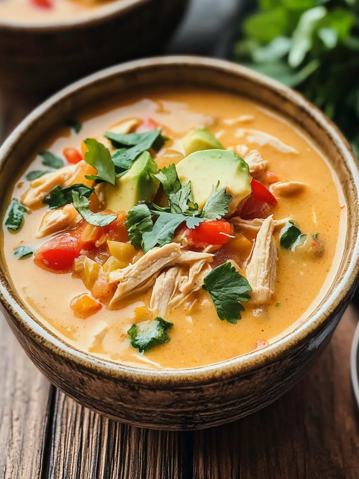 Creamy Chicken Fajita Soup: Cozy Comfort in Every Spoonful 2 Creamy Chicken Fajita Soup
