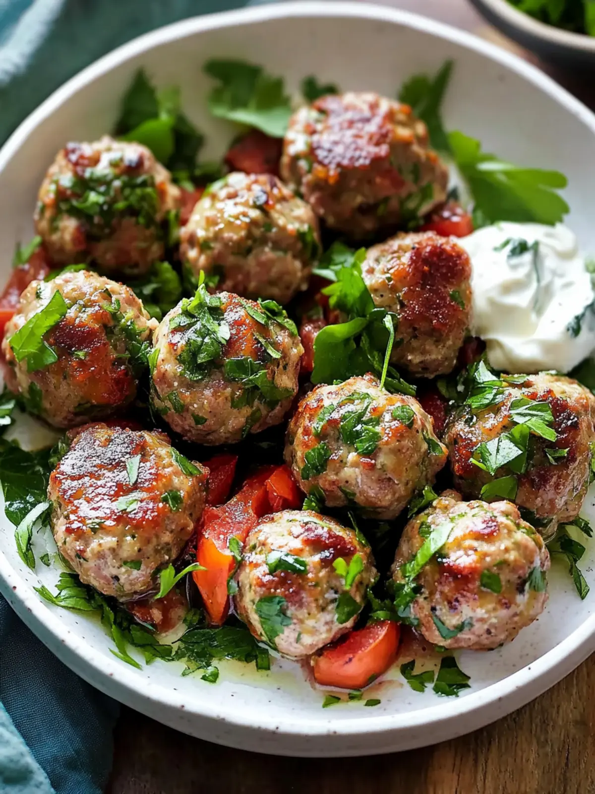 Mediterranean Lamb Meatballs: Quick, Flavorful, and Gluten-Free 3 Mediterranean Lamb Meatballs