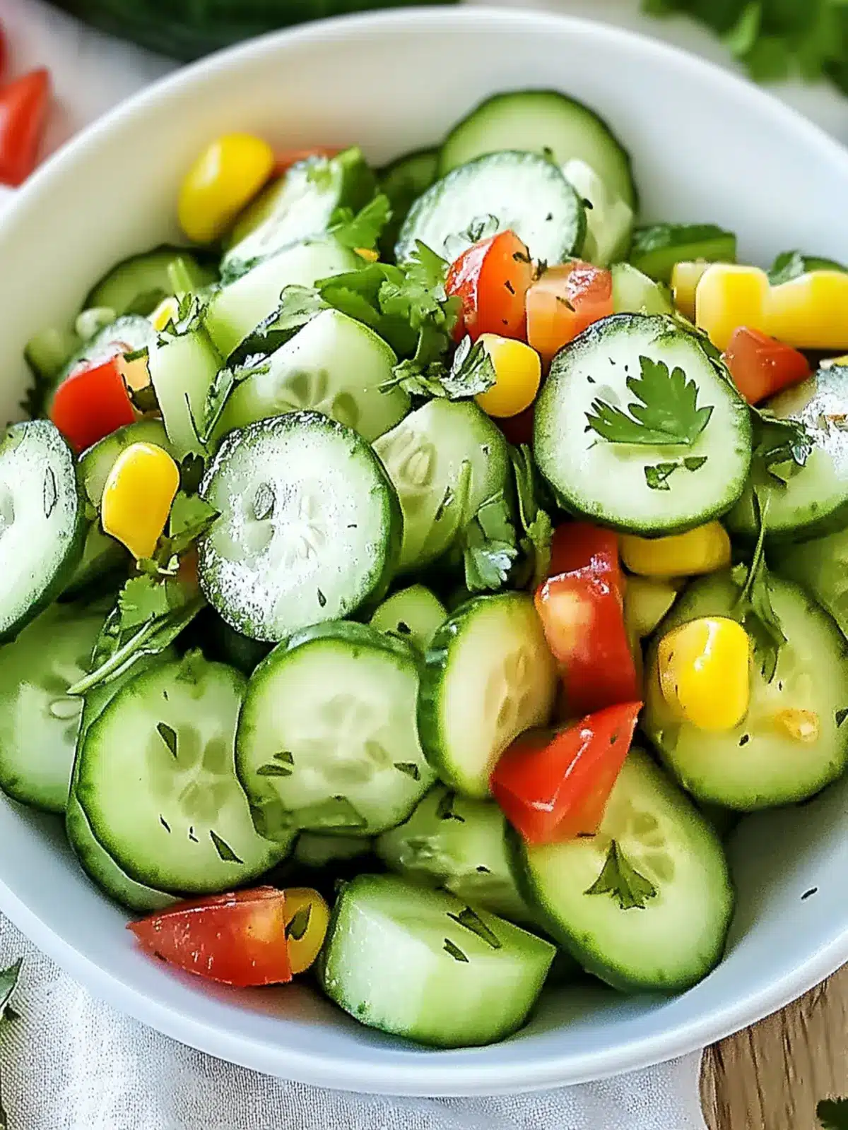 Zesty Mexican Cucumber Salad Ready in 10 Minutes! 5 Mexican Cucumber Salad