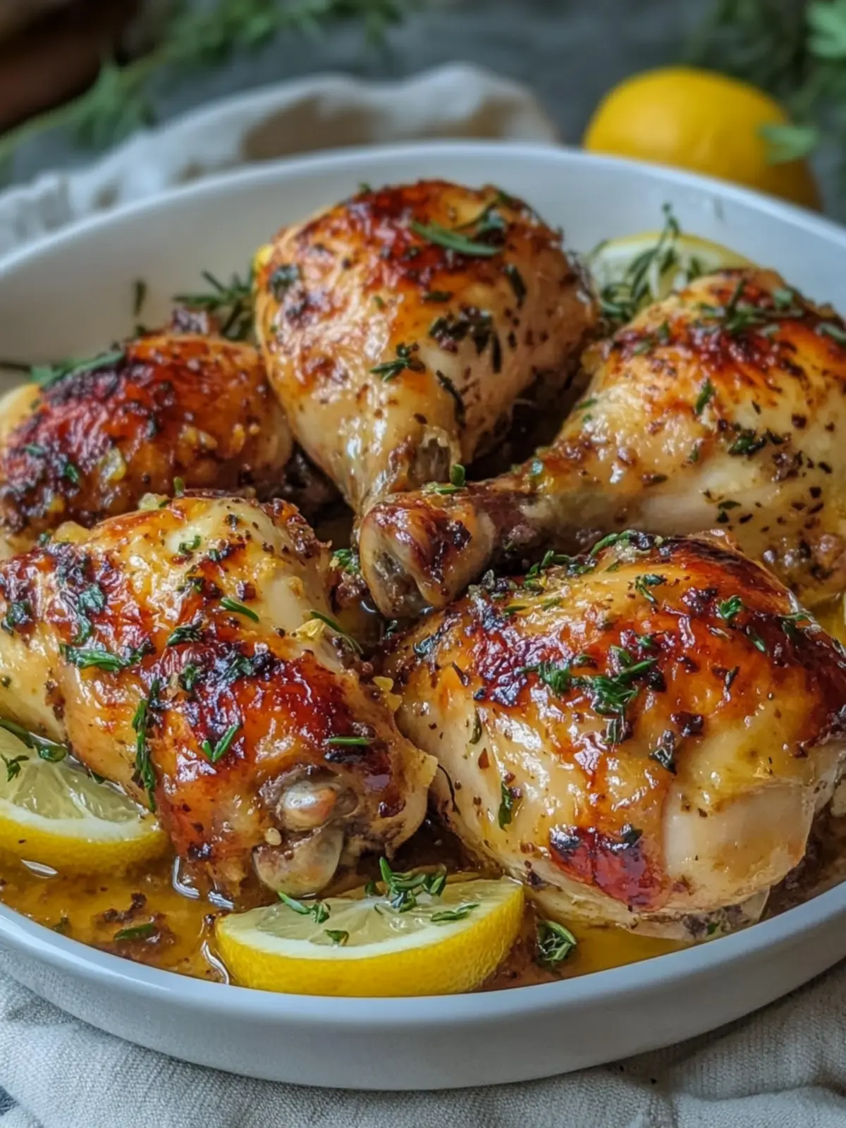 Baked Lemon Butter Chicken Legs for a Flavorful Weeknight Dinner 3 Baked Lemon Butter Chicken Legs