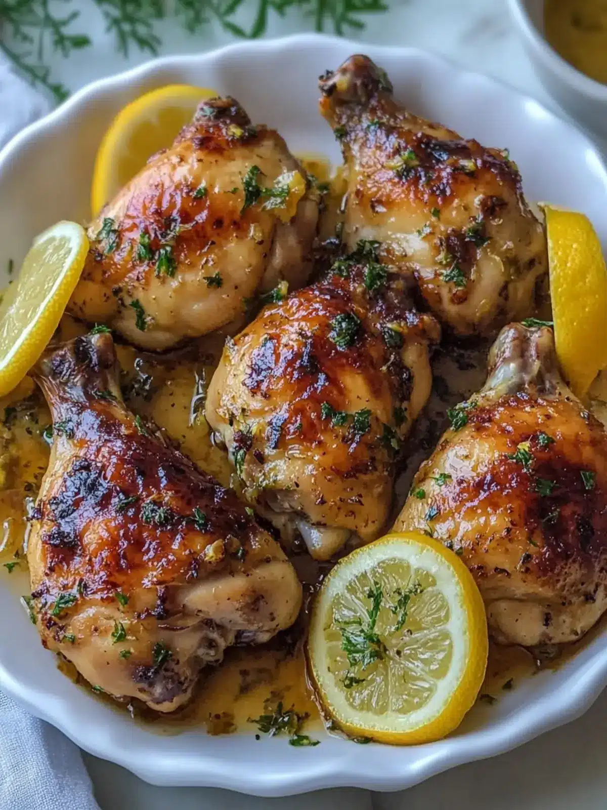 Baked Lemon Butter Chicken Legs for a Flavorful Weeknight Dinner 2 Baked Lemon Butter Chicken Legs