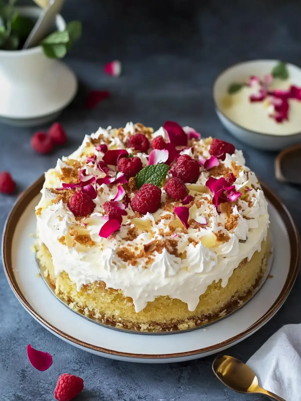 Thandai Tres Leches Cake: Indulge in Eggless Fusion Bliss 3 Thandai Tres Leches Cake