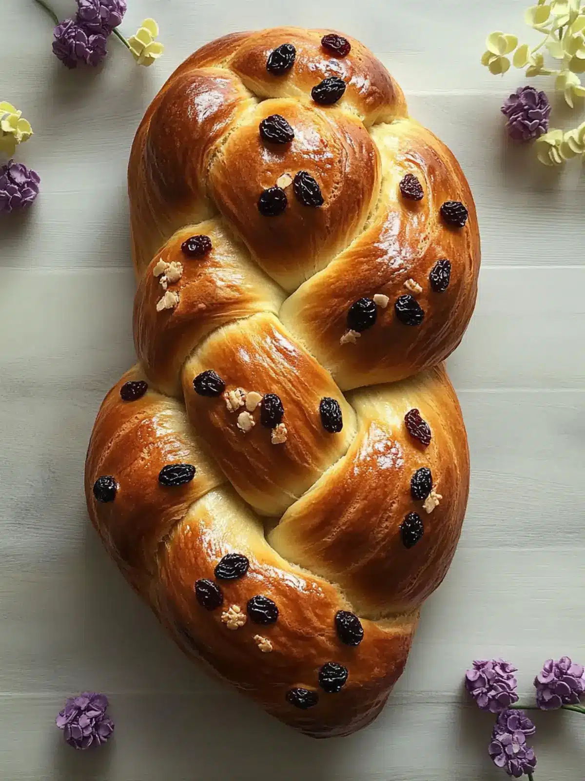 Delicious Purim Challah with Raisins to Gather Loved Ones 2 Delicious Purim Challah with Raisins