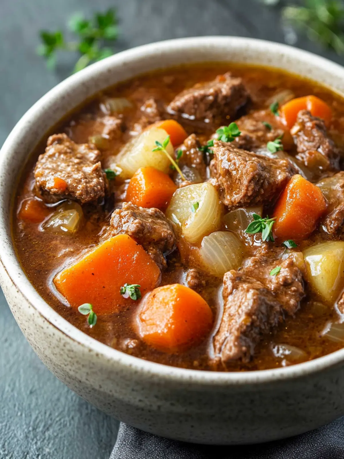 Hearty Crockpot Beef Stew with Onion Soup Mix for Busy Nights 5 Crockpot Beef Stew with Onion Soup Mix