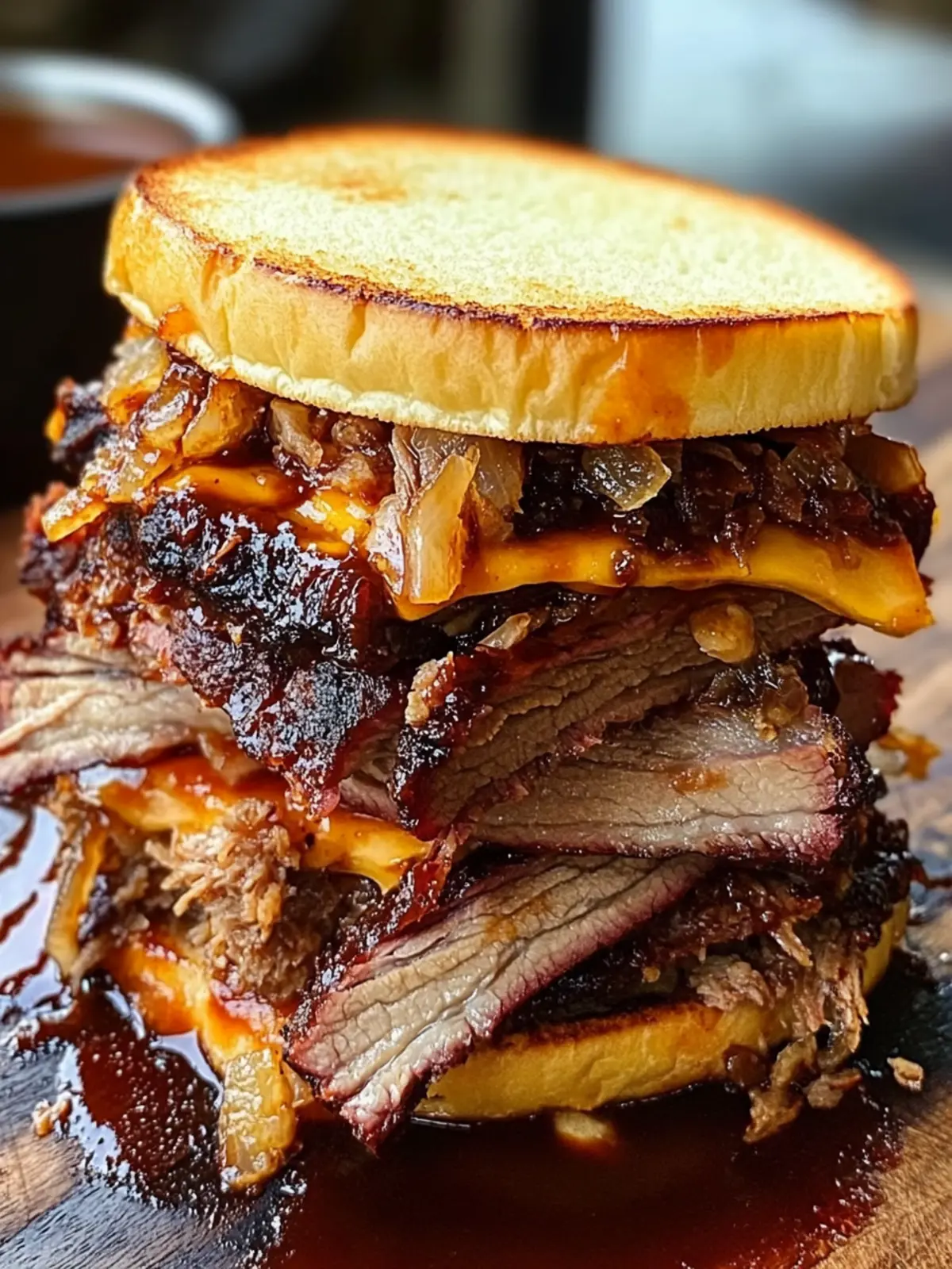 Mouthwatering BBQ Brisket Melts: Comfort Food at Its Best 3 BBQ Brisket Melts