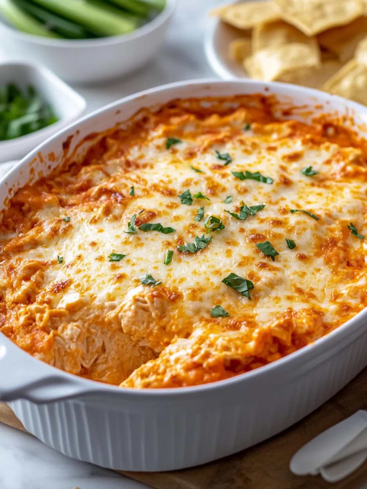 Buffalo Chicken Dip Bombshell: Your New Party Favorite 4 Buffalo Chicken Dip Bombshell