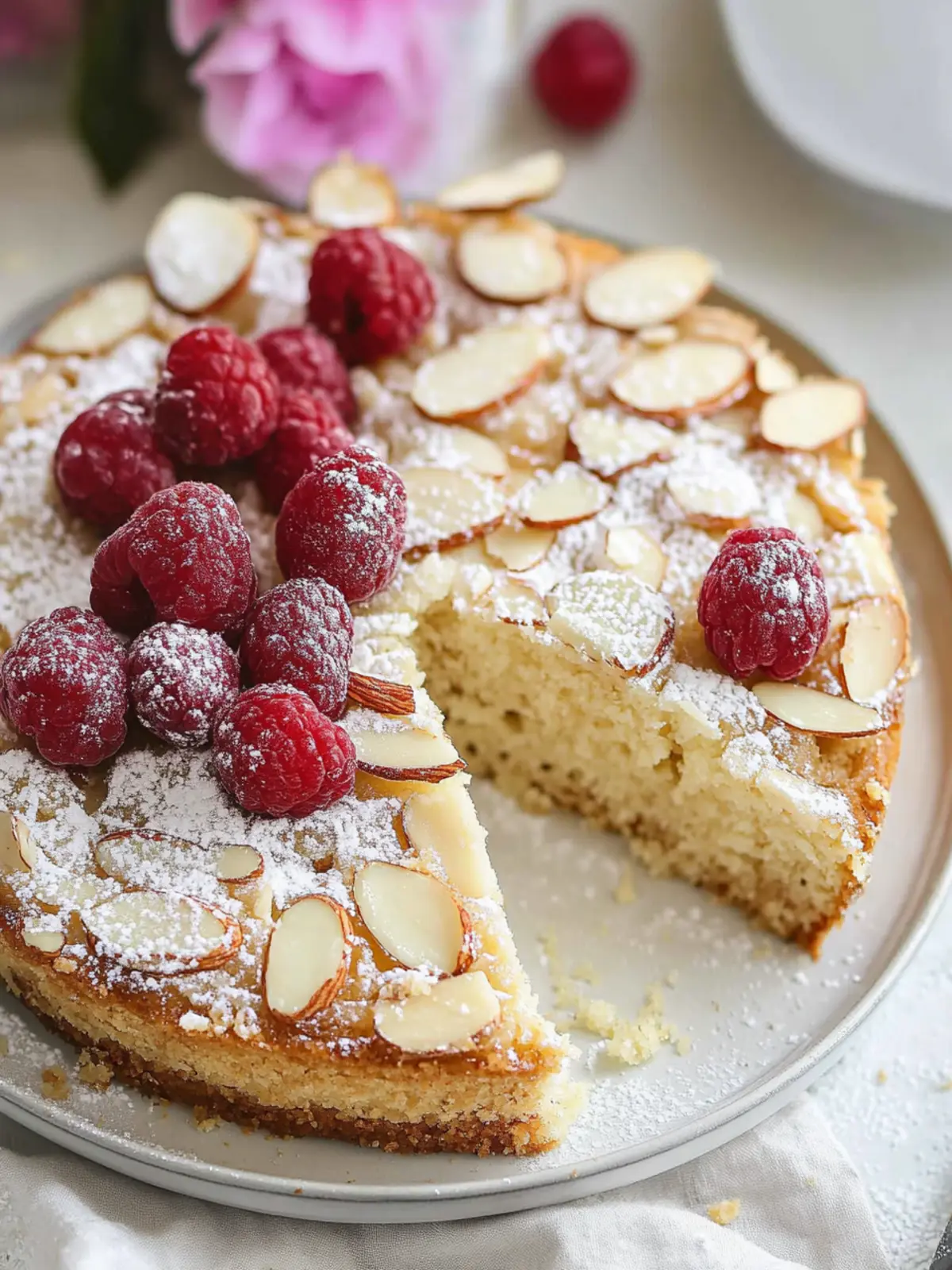 Deliciously Soft Almond Cake That Will Brighten Your Day 2 Almond Cake