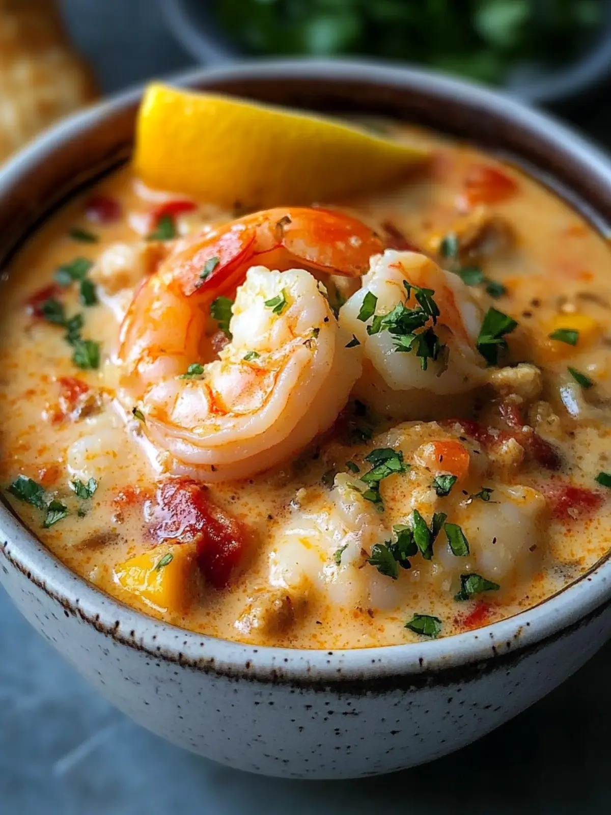 Creamy Seafood and Shrimp Chili for Cozy Family Dinners 4 Creamy Seafood and Shrimp Chili
