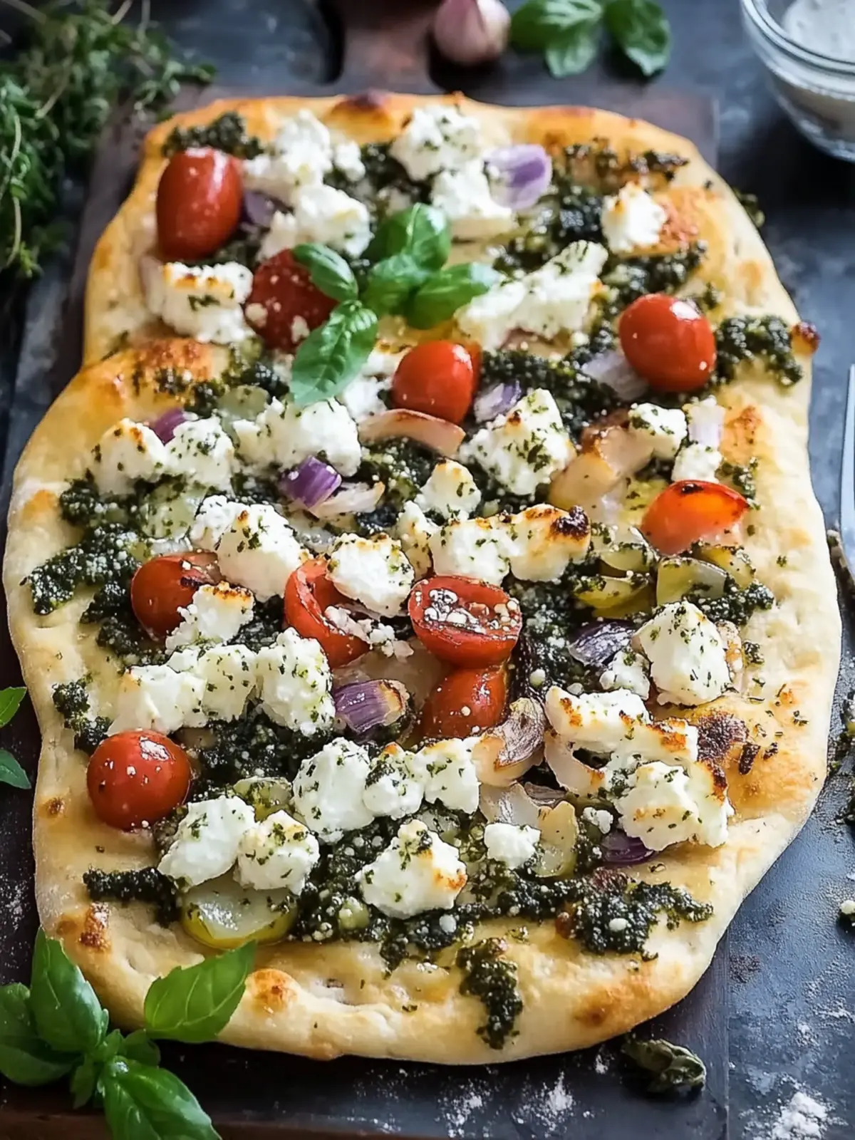 Greek Flatbread Pizza with Creamy Tzatziki You’ll Crave 5 Greek Flatbread Pizza