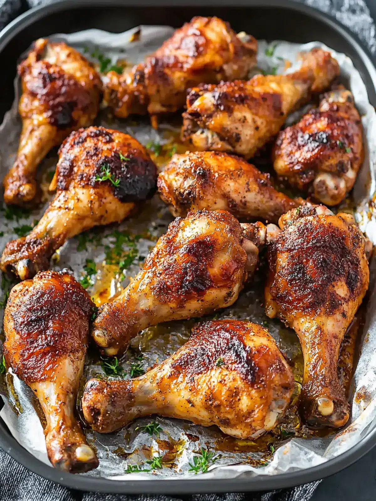 Irresistibly Crispy Baked Chicken Legs You'll Love 4 Baked Chicken Legs