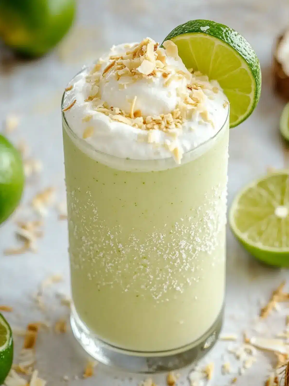 Refreshing Coconut Key Lime Pie Smoothie You’ll Crave 2 Coconut Key Lime Pie Smoothie