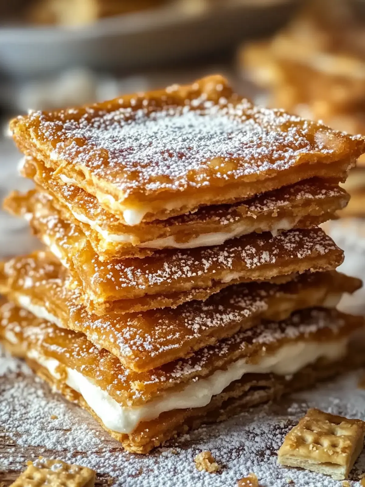 Sweeten Your Day with Churro Saltine Toffee Bliss Bars 5 Churro Saltine Toffee