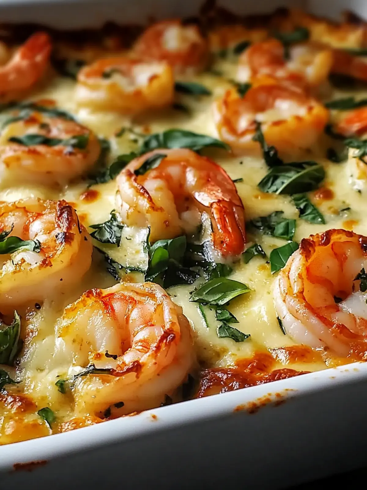 Creamy Low-Carb Shrimp Tuscan Bake in 30 Minutes Flat 2 Low-Carb Shrimp Tuscan Bake