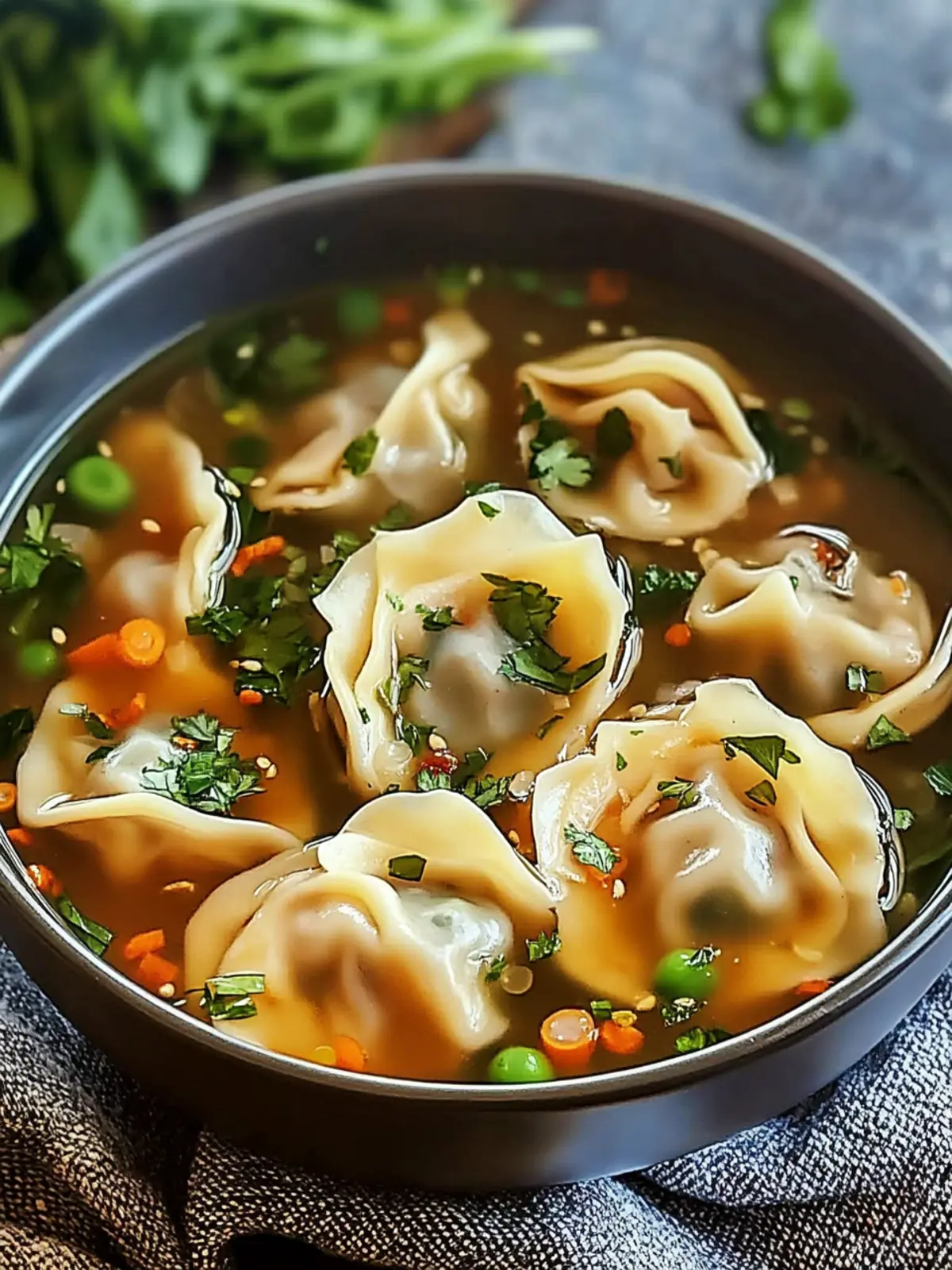 Savory Potsticker Soup in 30 Minutes: A Cozy Dinner Delight 3 Potsticker Soup