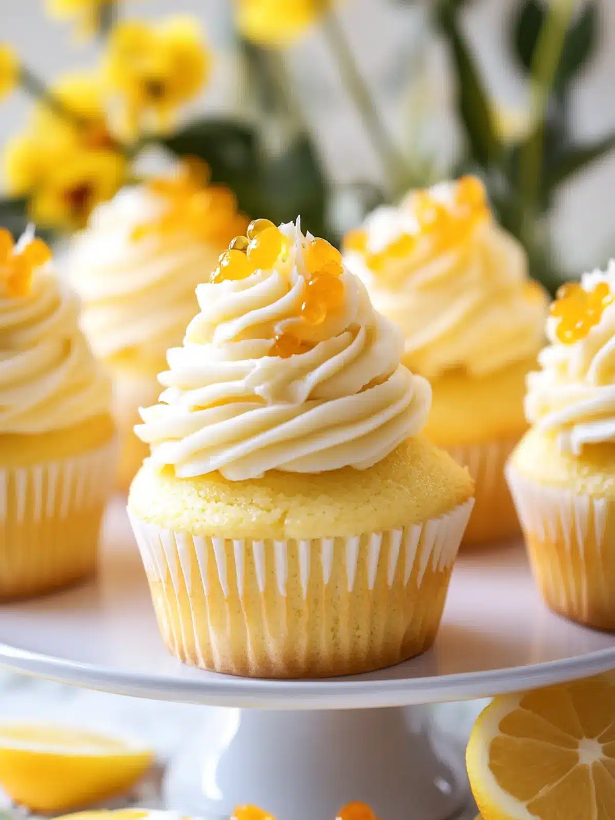 Mimosa Cupcakes: Celebrate with Sparkling Citrus Bliss 2 Mimosa Cupcakes