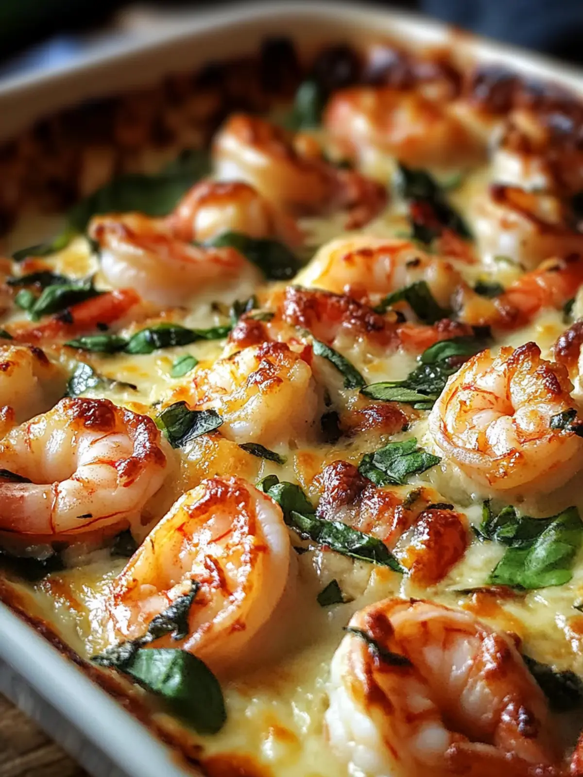 Creamy Low-Carb Shrimp Tuscan Bake in 30 Minutes Flat 3 Low-Carb Shrimp Tuscan Bake