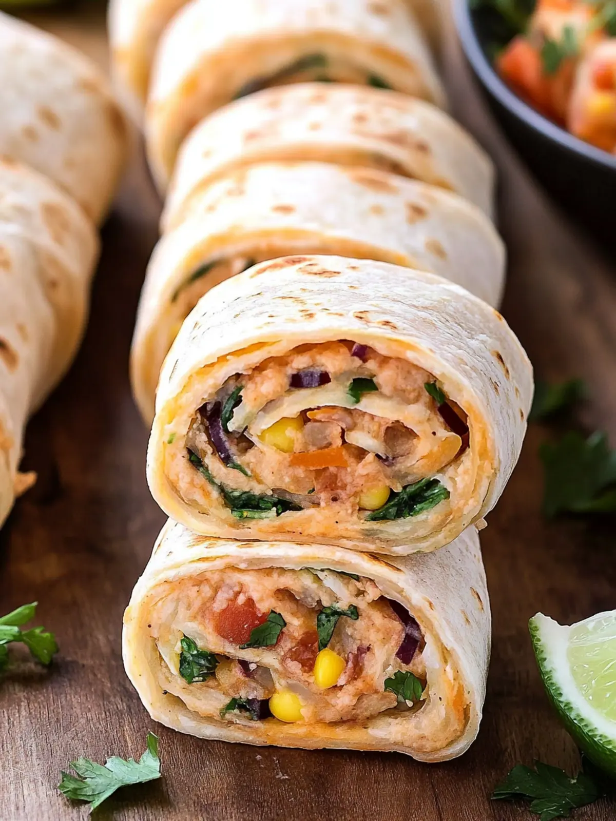 Taco Tortilla Roll Ups for Game Day: Quick, Spicy & Easy! 4 Taco Tortilla Roll Ups