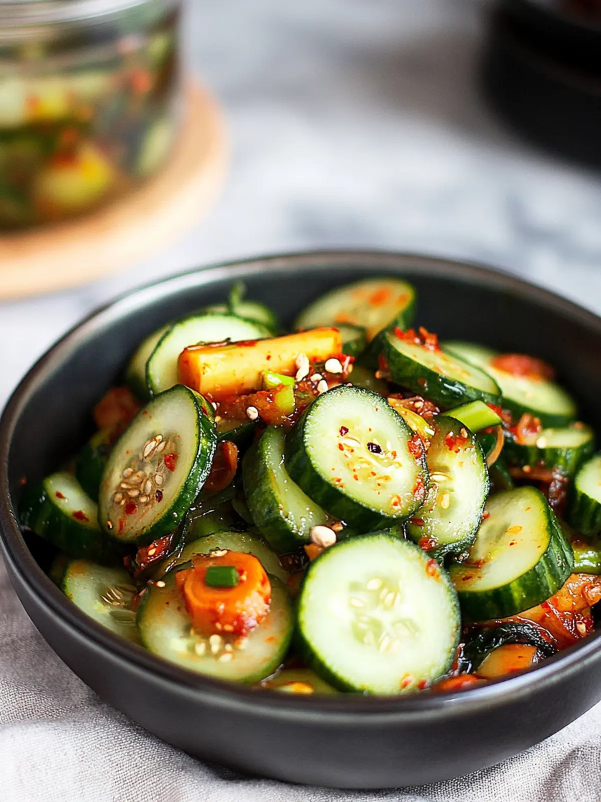 Flavor-Packed Quick Cucumber Kimchi for Homemade Happiness 3 Quick Cucumber Kimchi