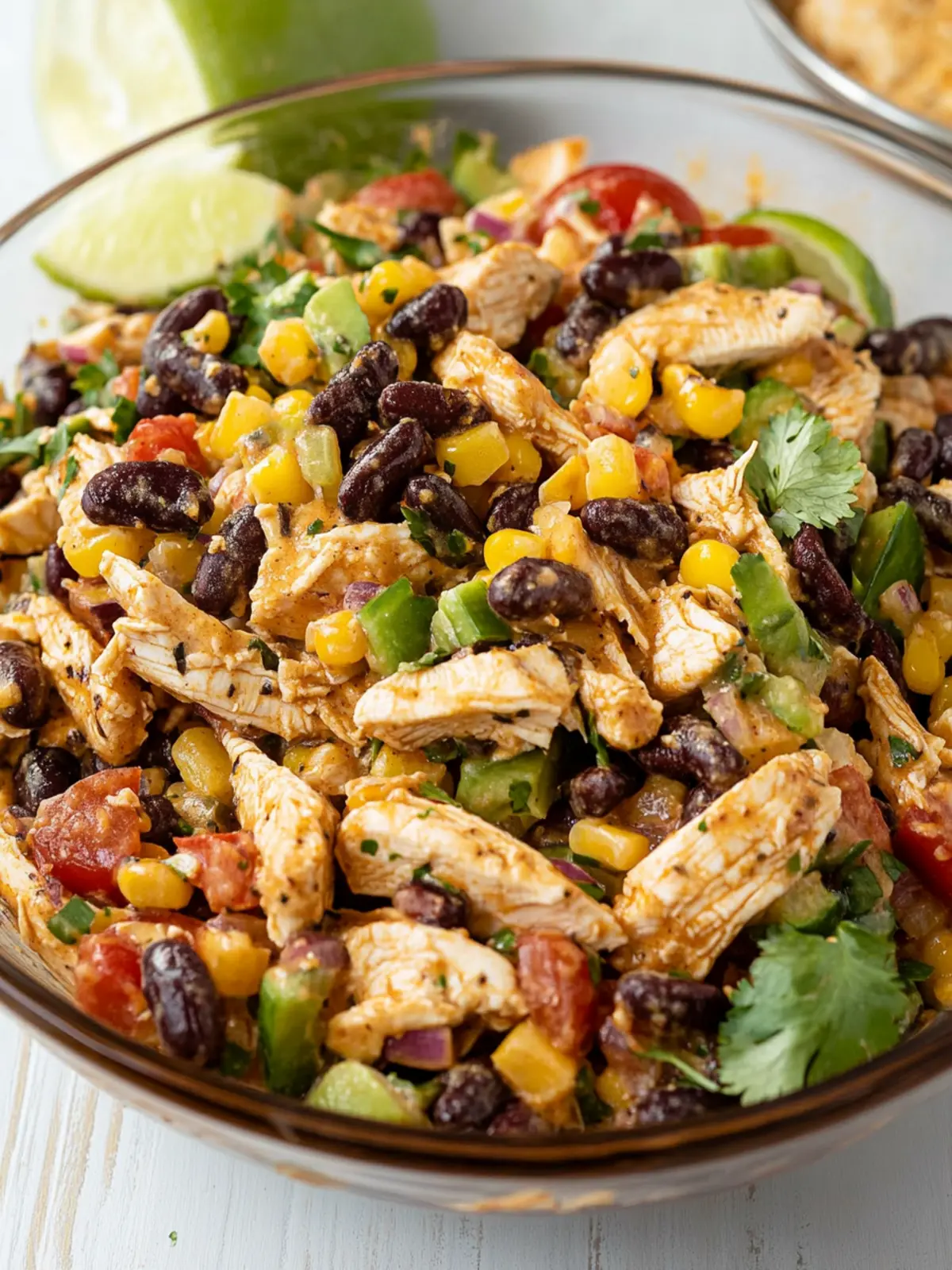 Quick Southwest Chicken Salad: Fresh, Flavorful & Fast! 3 Quick Southwest Chicken Salad