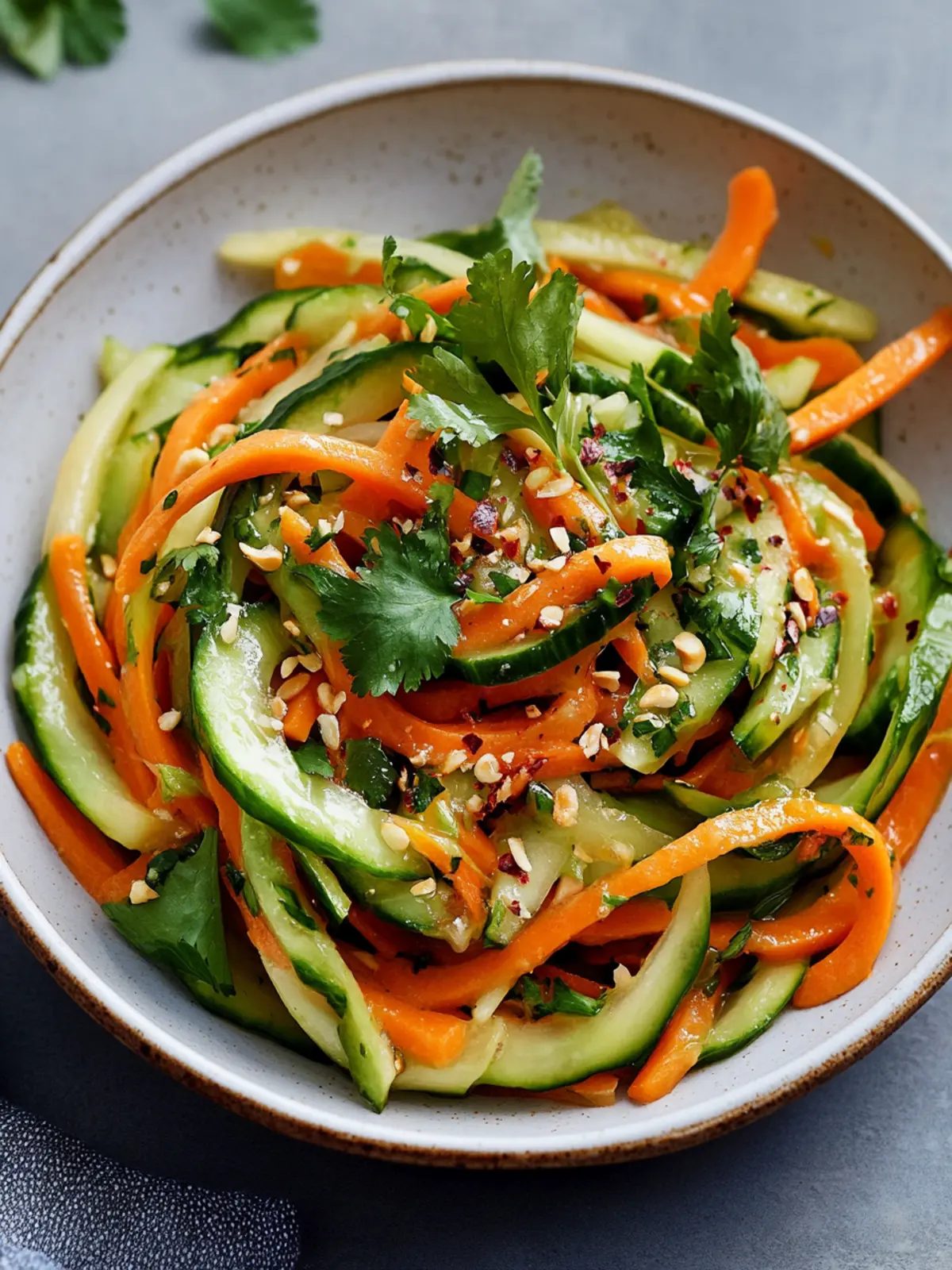 Crunchy Vietnamese Cucumber and Carrot Salad You'll Love 5 Vietnamese Cucumber and Carrot Salad