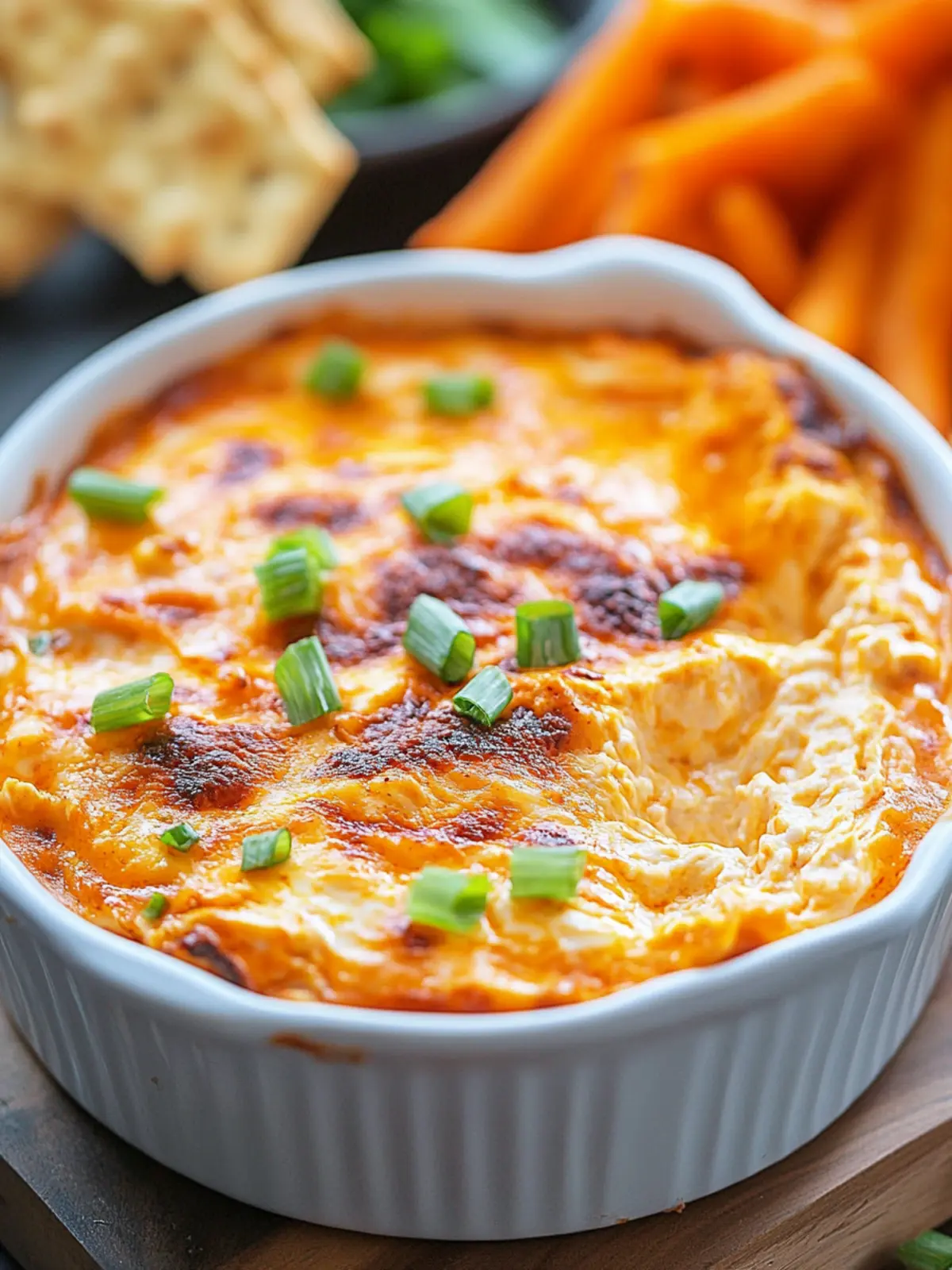 Delicious Buffalo Crack Chicken Dip – One Bowl Wonder! 4 Buffalo Crack Chicken Dip – One Bowl
