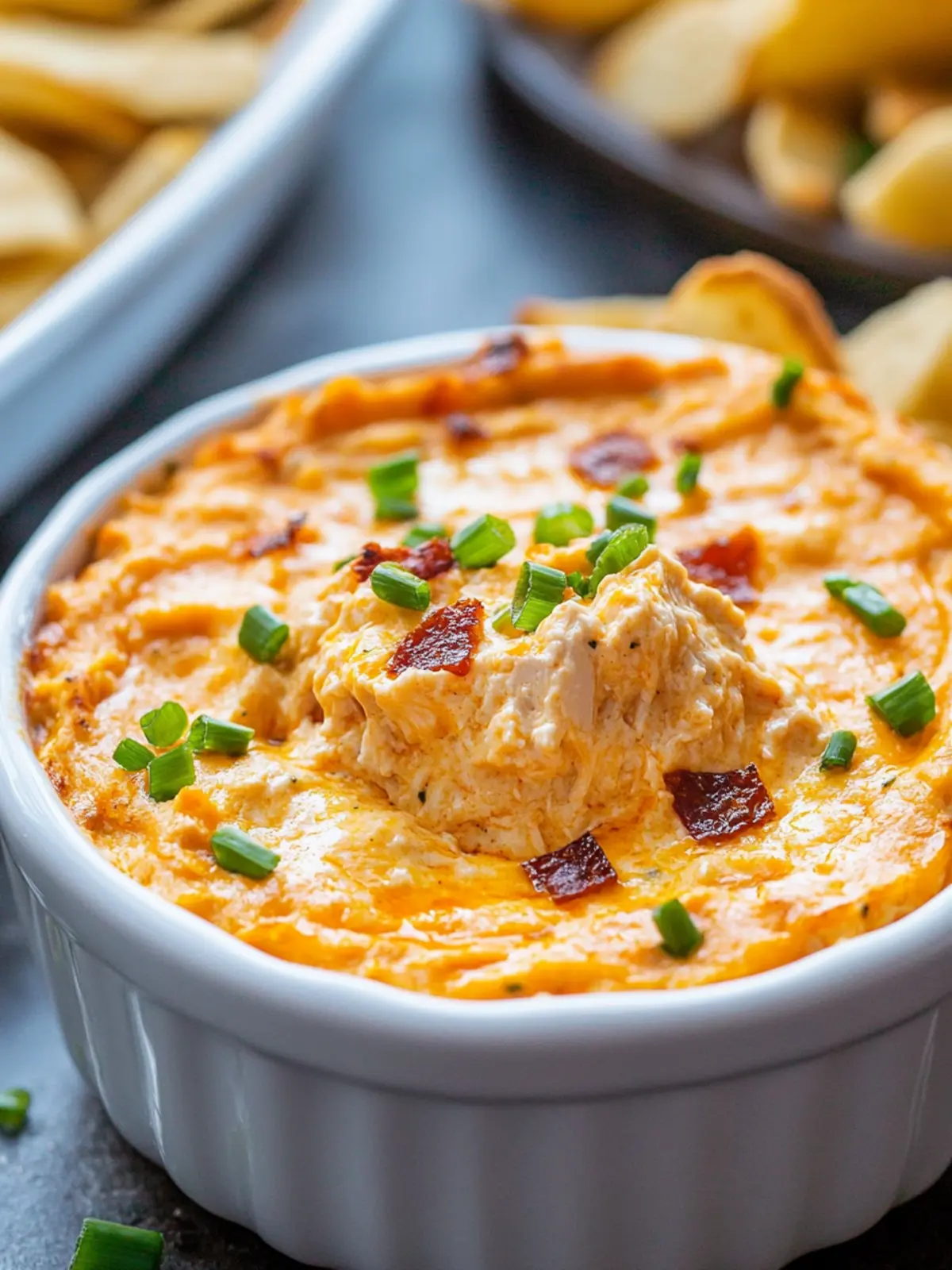 Delicious Buffalo Crack Chicken Dip – One Bowl Wonder! 5 Buffalo Crack Chicken Dip – One Bowl