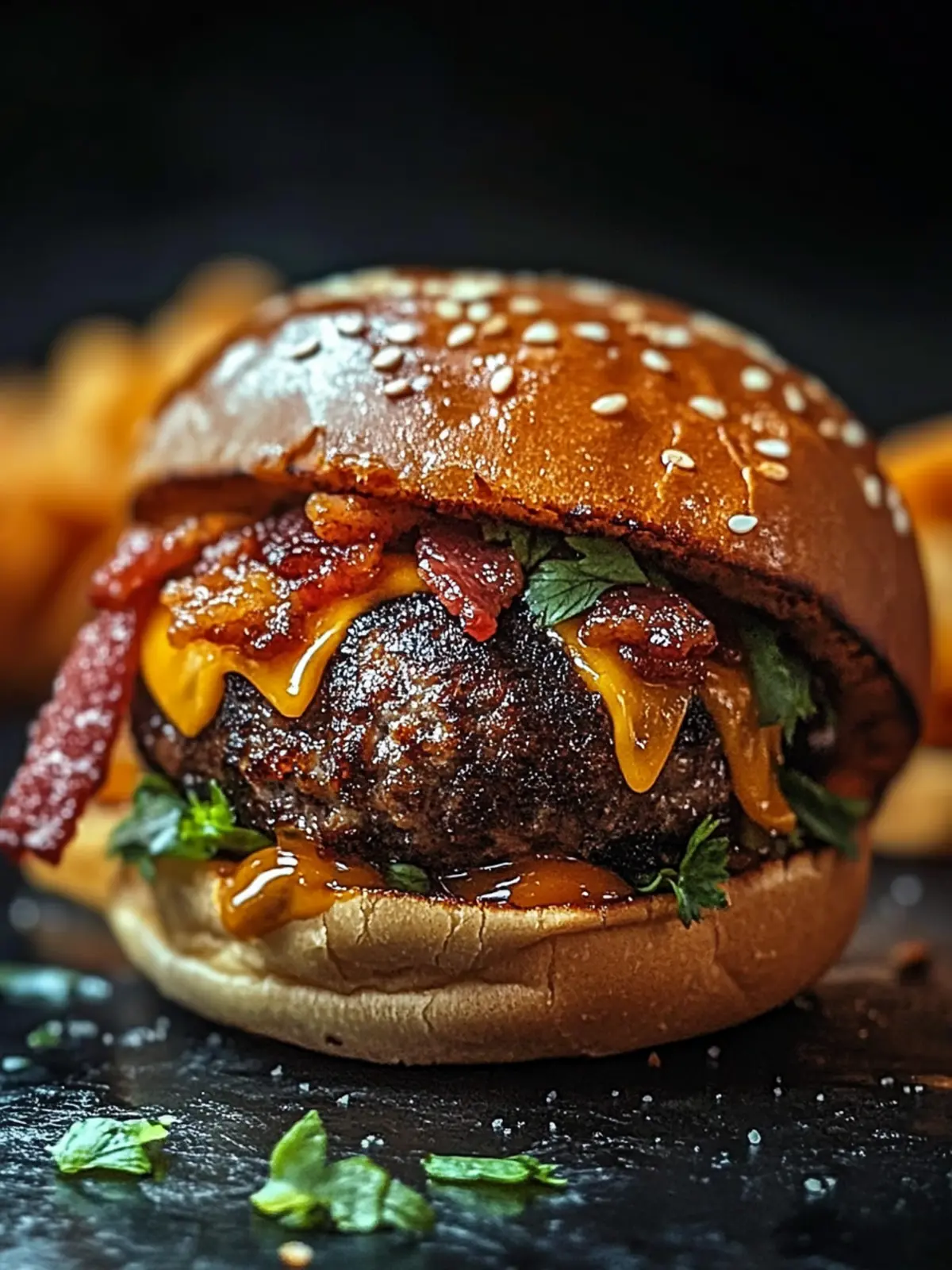 Savory Bacon Cheeseburger Meatballs for Ultimate Snack Cravings 2 Bacon Cheeseburger Meatball