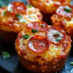 Pepperoni Pizza Muffins: The Perfect Snack for Everyone 8 Pepperoni Pizza Muffins
