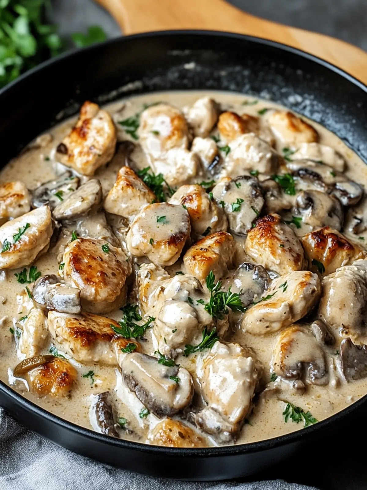 Creamy Chicken Stroganoff in 30 Minutes – Pure Comfort Bliss 3 Chicken Stroganoff