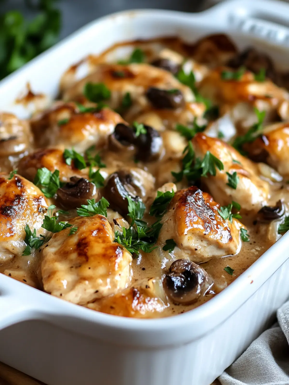 Savory Chicken Marsala Casserole for Cozy Family Dinners 4 Chicken Marsala Casserole