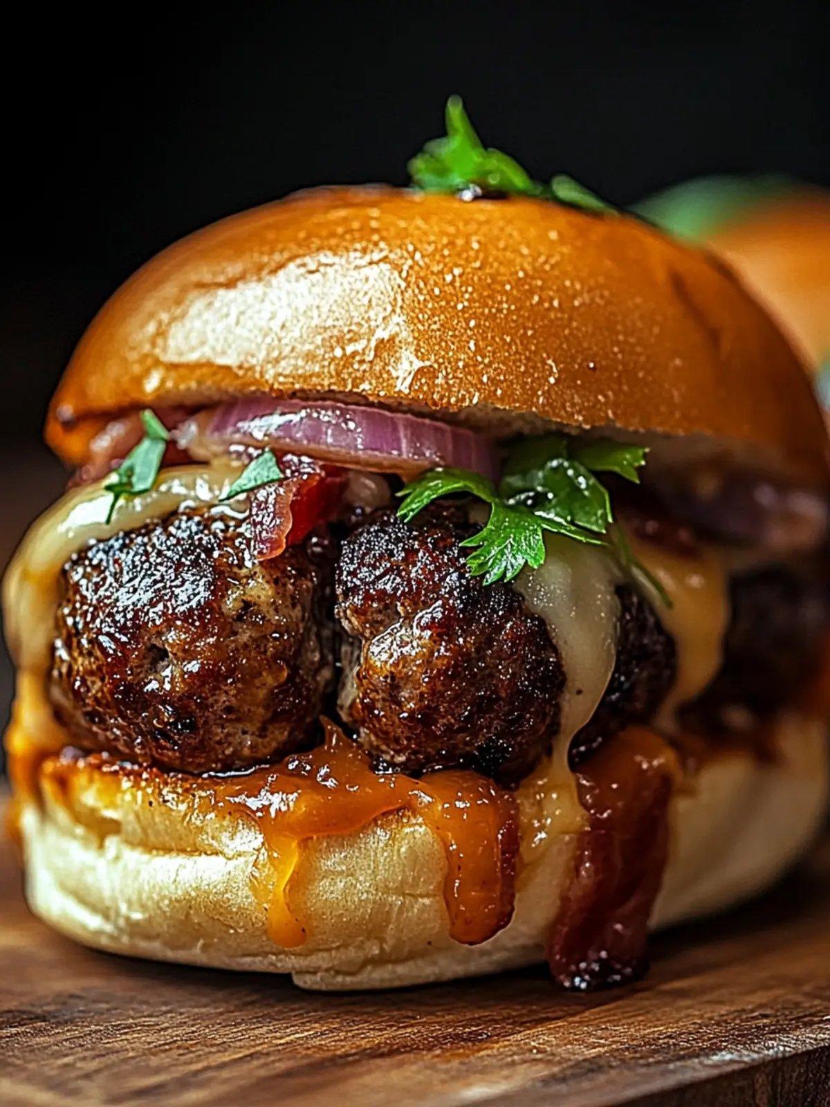 Savory Bacon Cheeseburger Meatballs for Ultimate Snack Cravings 4 Bacon Cheeseburger Meatball