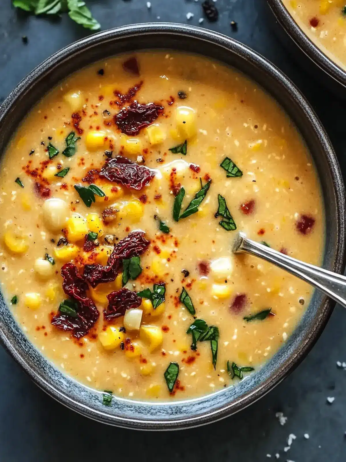 Irresistible Sun Dried Tomato Corn Chowder for Cozy Nights 2 Irresistible Sun Dried Tomato Corn Chowder