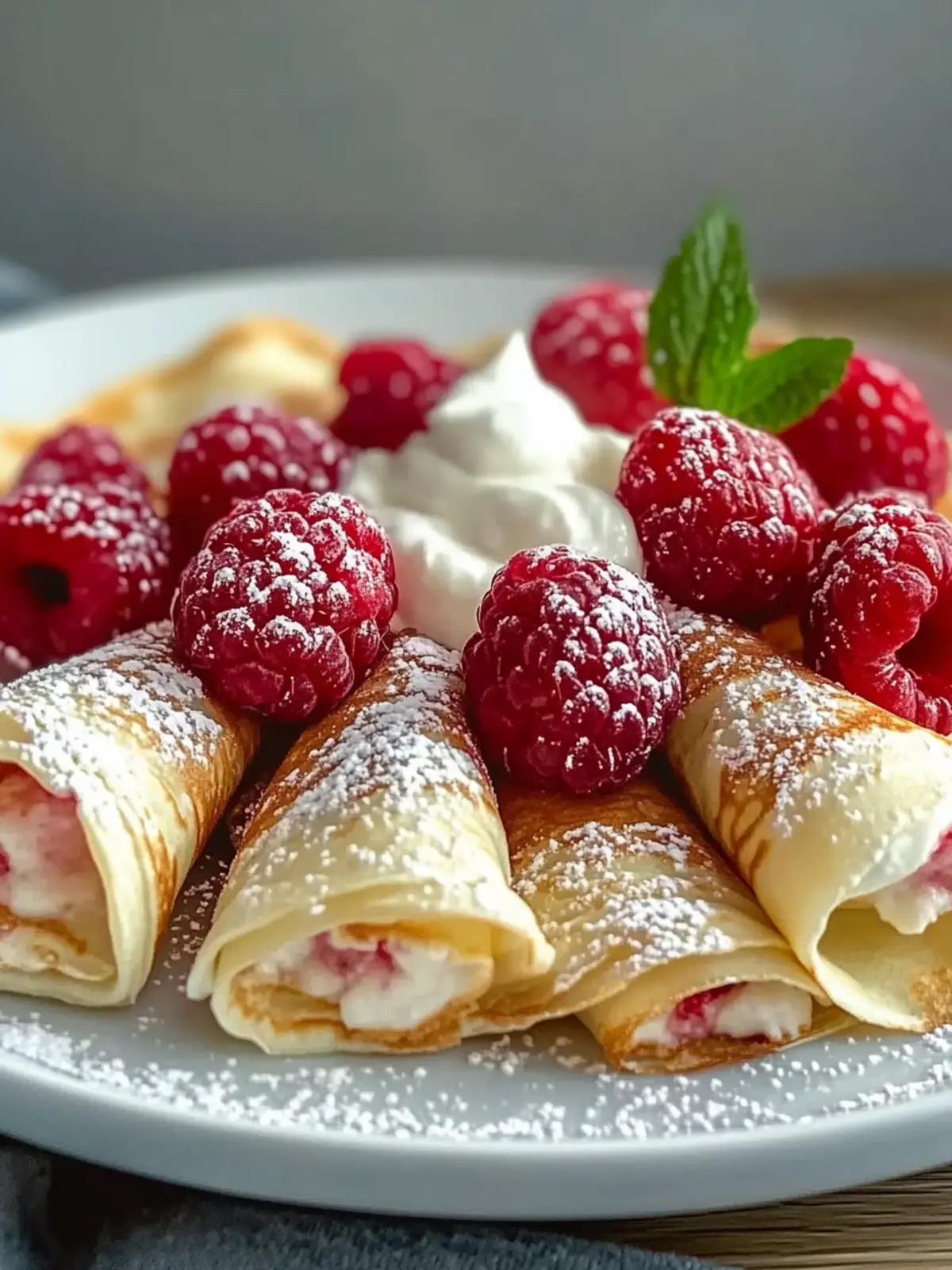 Raspberry Vanilla Cream Crepes to Brighten Your Brunch 5 Raspberry Vanilla Cream Crepes