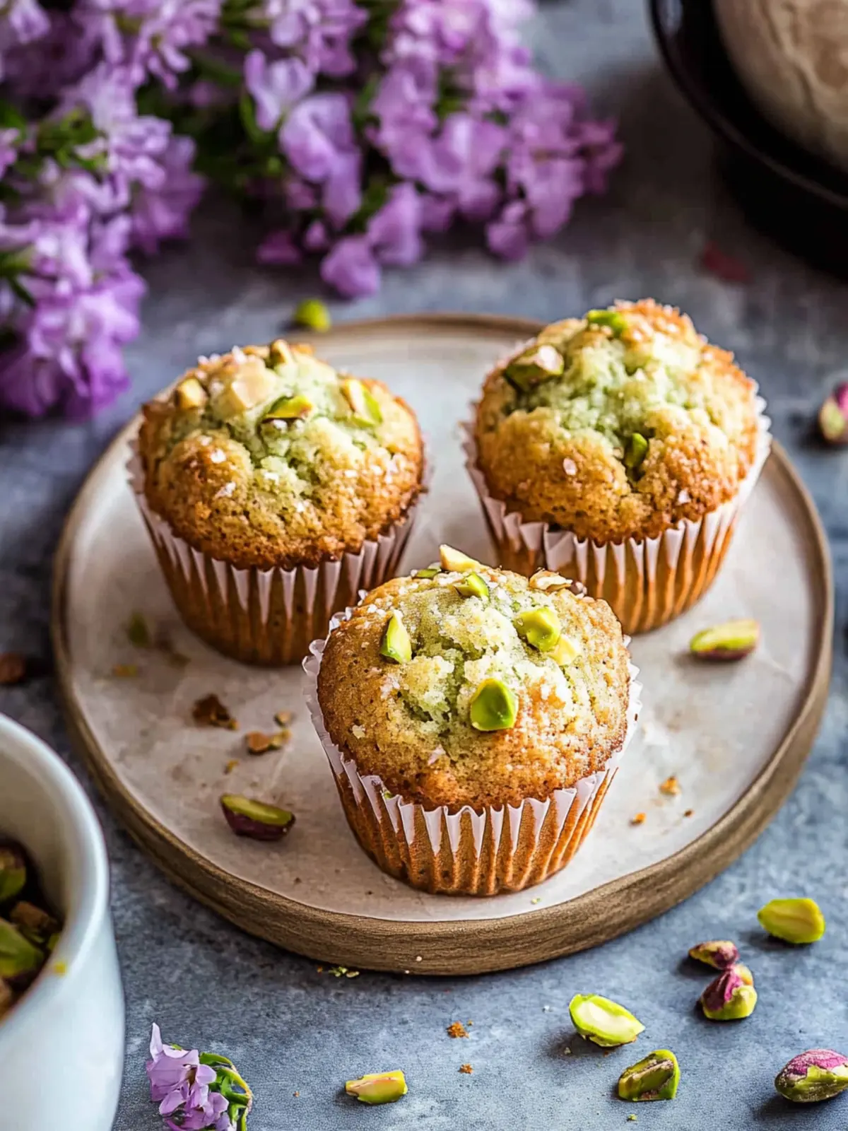 Irresistible Pistachio Muffins for Your Home Baking Bliss 4 Pistachio Muffins