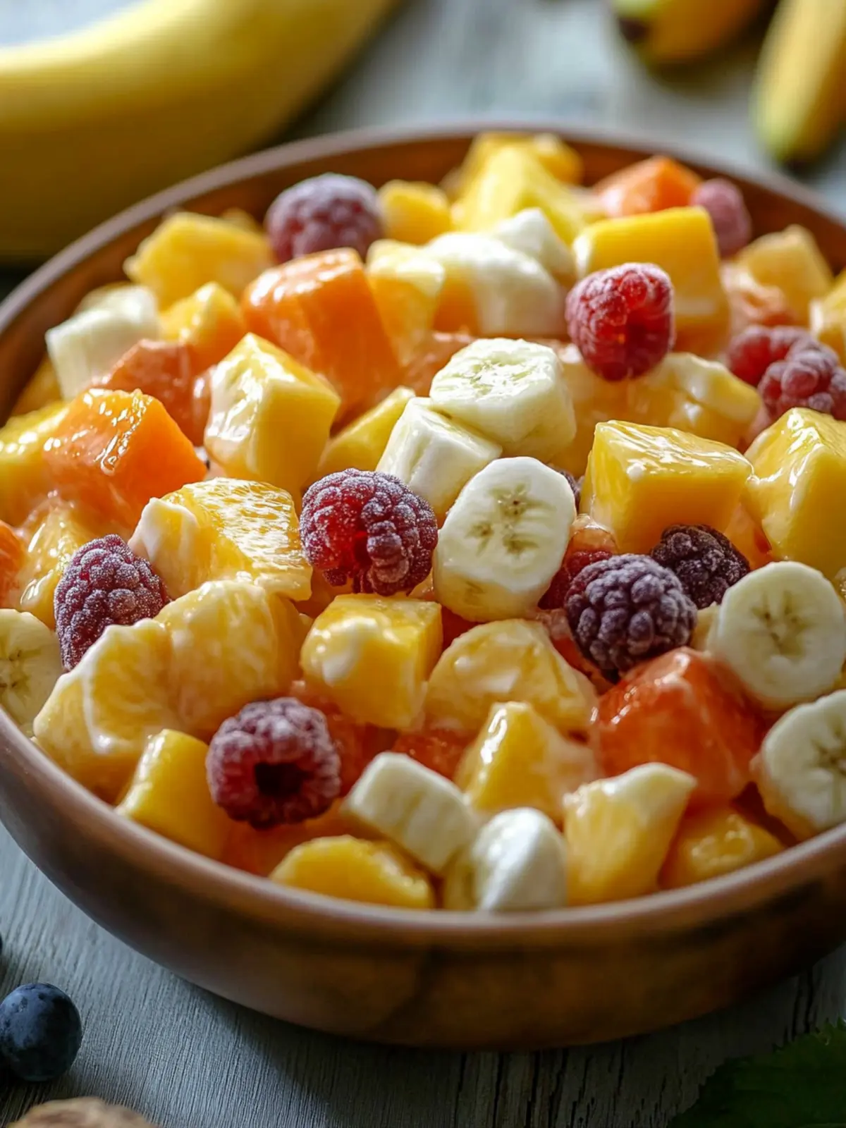 Tropical Hawaiian Fruit Salad for Effortless Entertaining 3 Hawaiian Fruit Salad