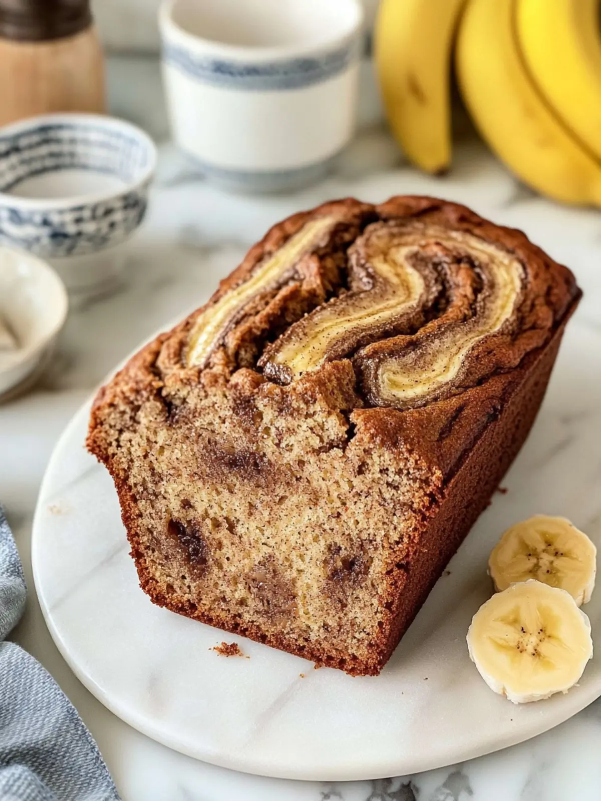 Irresistible Cinnamon Swirled Banana Bread Recipe to Delight 2 Cinnamon Swirled Banana Bread